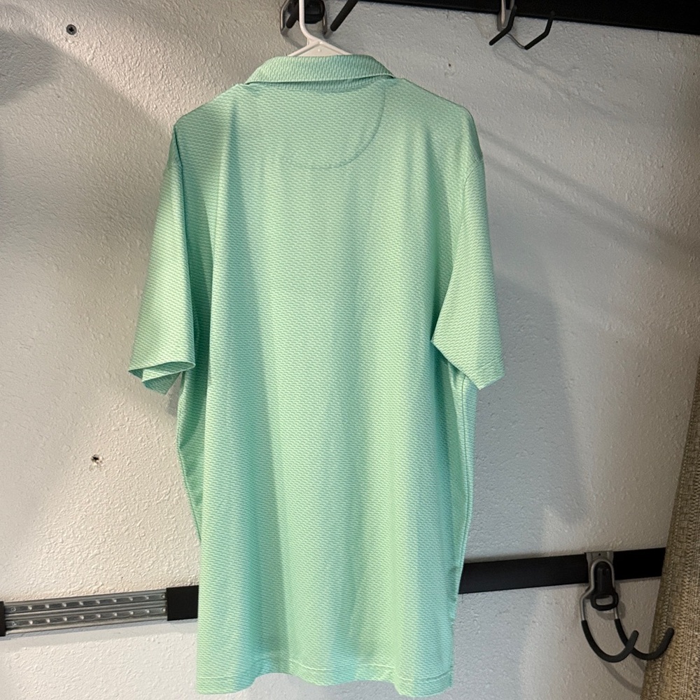 Augusta National Golf Club Men's Mint Polo Shirt-Golf - Picture 5 of 5